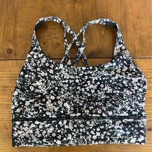 Lululemon Floral Sports Bra size 4